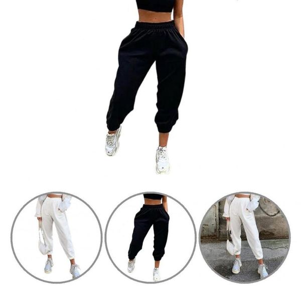 women's pants & capris track simple ultra soft ankle banded high waist women casual sweatpants for daily wear, Black;white
women's pants & capris track simple ultra soft ankle banded high waist women casual sweatpants for daily wear, Black;white