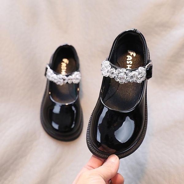 flat shoes girls big crystal mary janes rhinestone princess kids patent leather dress children spring autumn, Black;grey
flat shoes girls big crystal mary janes rhinestone princess kids patent leather dress children spring autumn, Black;grey