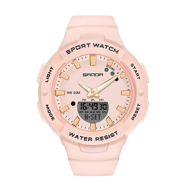 wristwatches 2021 dual time zone sports military women's watches 5atm waterproof white fashion quartz watch for female clock relogio fe, Slivery;brown
wristwatches 2021 dual time zone sports military women's watches 5atm waterproof white fashion quartz watch for female clock relogio fe, Slivery;brown