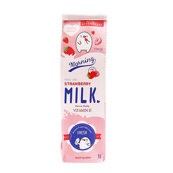 pencil bags stationery bag milk cartoon case waterproof pu material large capacity storage (pink)
pencil bags stationery bag milk cartoon case waterproof pu material large capacity storage (pink)