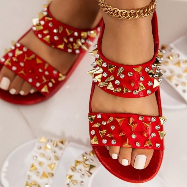 slippers woman fashion women rivet shoes ladies summer flats female 2021 casual slides women's outdoor footwear plus size 42, Black
slippers woman fashion women rivet shoes ladies summer flats female 2021 casual slides women's outdoor footwear plus size 42, Black