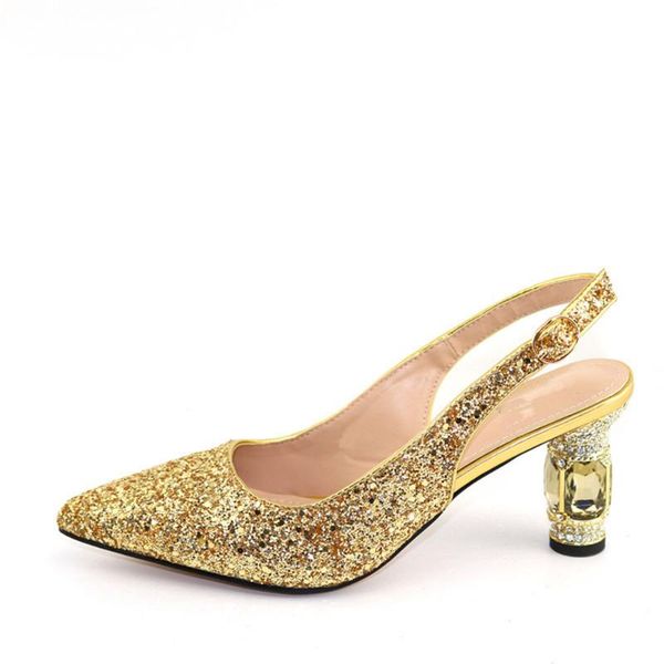 dress shoes fashion gold lady high heel pointed toe pumps for wedding cr101, height 8.8cm, Black
dress shoes fashion gold lady high heel pointed toe pumps for wedding cr101, height 8.8cm, Black