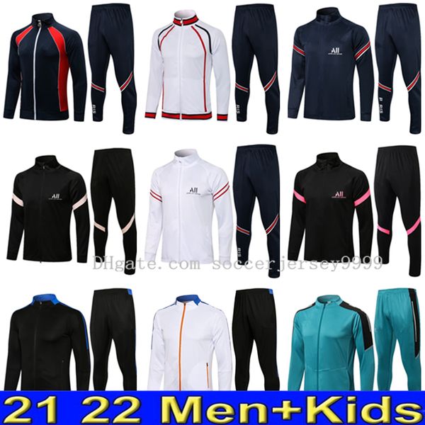 2122 football tracksuit soccer training suit jacket messi 2021 2022 kids + men adults mens survetement foot chandal tuta jogging, Black
2122 football tracksuit soccer training suit jacket messi 2021 2022 kids + men adults mens survetement foot chandal tuta jogging, Black