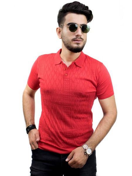 kulemoda pomegranate color small diamond pattern collar knitwear t-shirt men's t-shirts, White;black
kulemoda pomegranate color small diamond pattern collar knitwear t-shirt men's t-shirts, White;black