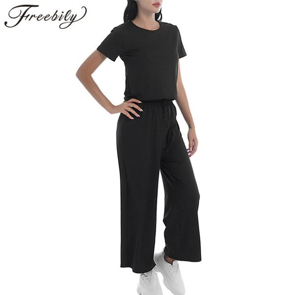 yoga outfit 2pcs set women pure color summer casual fitness tracksuits sport suit cropped t-shirt and loose pants sportswear
yoga outfit 2pcs set women pure color summer casual fitness tracksuits sport suit cropped t-shirt and loose pants sportswear