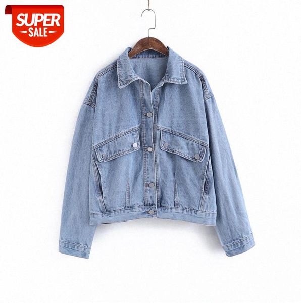 denim jacket women's long-sleeved loose flap fake pockets fashion street casual 110 6 #vp41, Black;gray
denim jacket women's long-sleeved loose flap fake pockets fashion street casual 110 6 #vp41, Black;gray