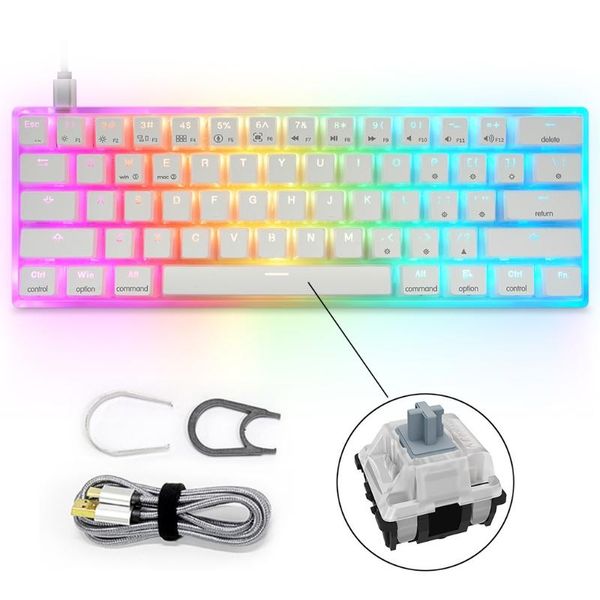 keyboards 60% compact 61 key keyboard with rgb programmable software usb wired ergonomic game suitable for pc gamers o06 21
keyboards 60% compact 61 key keyboard with rgb programmable software usb wired ergonomic game suitable for pc gamers o06 21