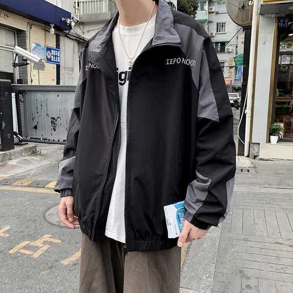 men's jackets japan sports jacket for men autumn korean trend color contrast coats casual handsome student loose lovers versatile top, Black;brown
men's jackets japan sports jacket for men autumn korean trend color contrast coats casual handsome student loose lovers versatile top, Black;brown