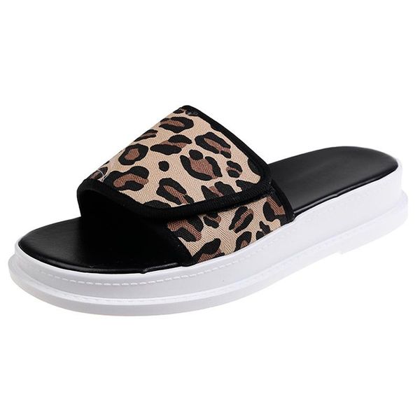slippers summer fashion casual outdoor footwear women shoes leopard grain shallow zebra ladies round toe concise slip on female, Black
slippers summer fashion casual outdoor footwear women shoes leopard grain shallow zebra ladies round toe concise slip on female, Black