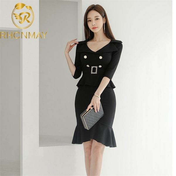 summer korean formal work pencil dress women black bodycon office half sleeve mermaid slim sheath turn down collar 210520, Black;gray
summer korean formal work pencil dress women black bodycon office half sleeve mermaid slim sheath turn down collar 210520, Black;gray