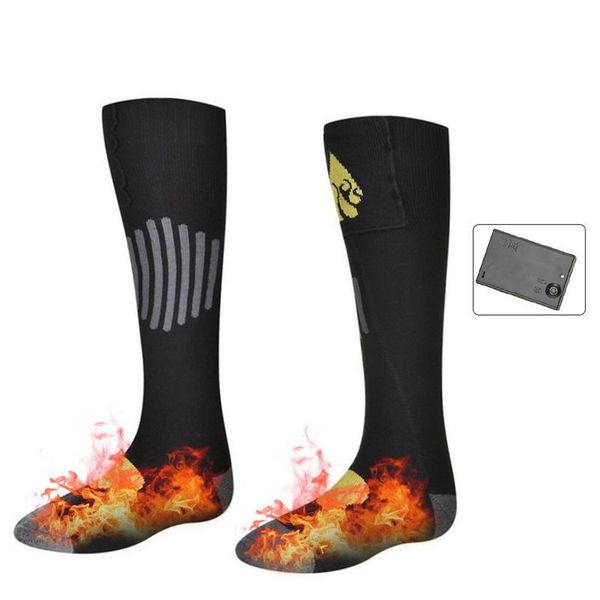 sports socks 1 pair autumn and winter heating warm sport removable battery for men, Black
sports socks 1 pair autumn and winter heating warm sport removable battery for men, Black
