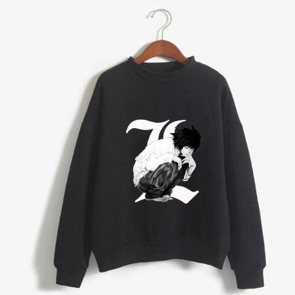 men's hoodies & sweatshirts death note hoodie fashion round neck print loose casual anime cloth, Black
men's hoodies & sweatshirts death note hoodie fashion round neck print loose casual anime cloth, Black