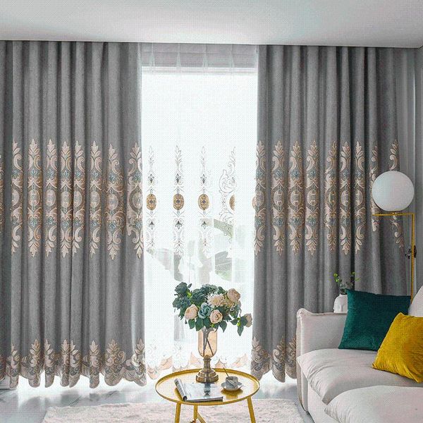 european luxury villa embroidered blackout curtains for living room royal bedroom window curtain kitchen & drapes
european luxury villa embroidered blackout curtains for living room royal bedroom window curtain kitchen & drapes