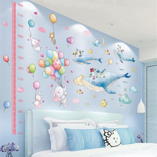wall stickers animals balloons height sticker diy whales coulds mural decals for kids rooms baby bedroom children nursery home decoration
wall stickers animals balloons height sticker diy whales coulds mural decals for kids rooms baby bedroom children nursery home decoration