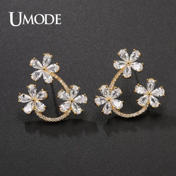 unique water drop cz zircon big flower branch stud earrings for women gold color crystal party jewelry gift ue0651, Golden;silver
unique water drop cz zircon big flower branch stud earrings for women gold color crystal party jewelry gift ue0651, Golden;silver