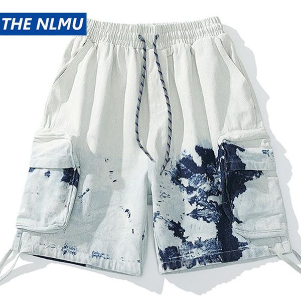 men cargo shorts sweatpants tie dye elastic waist joggers summer cool short pants male casual white wo115 men's, White;black
men cargo shorts sweatpants tie dye elastic waist joggers summer cool short pants male casual white wo115 men's, White;black