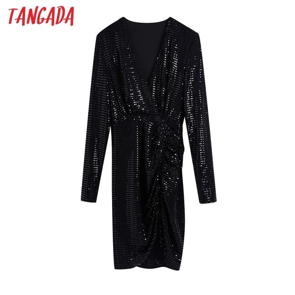 women sequined party blazer dress v neck long sleevefemales year dresses vestidos be748 210416, Black;gray
women sequined party blazer dress v neck long sleevefemales year dresses vestidos be748 210416, Black;gray