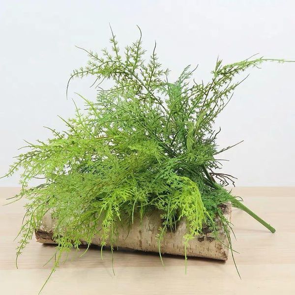creative plastic green plants 7 stems artificial fern asparagus grass flower bushes home office deor plant decorative fake tree flowers & wr
creative plastic green plants 7 stems artificial fern asparagus grass flower bushes home office deor plant decorative fake tree flowers & wr