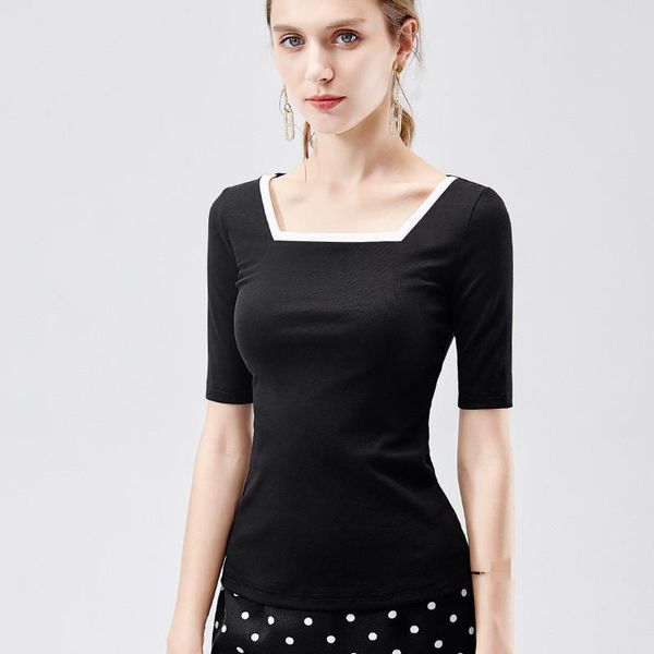 summer elegant ladies luxury slim fit cotton women pullovers leisure fashion female shirt women's t-shirt, White
summer elegant ladies luxury slim fit cotton women pullovers leisure fashion female shirt women's t-shirt, White
