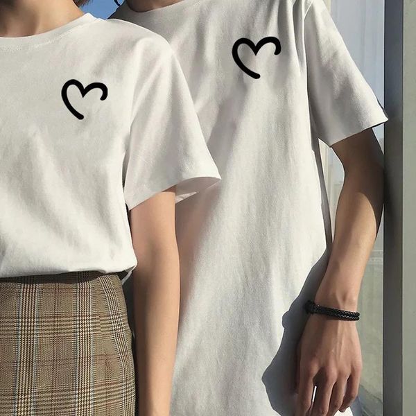 not the same 2021 couples dress summer short-sleeved t-shirt clothes clothing men's t-shirts, White;black
not the same 2021 couples dress summer short-sleeved t-shirt clothes clothing men's t-shirts, White;black