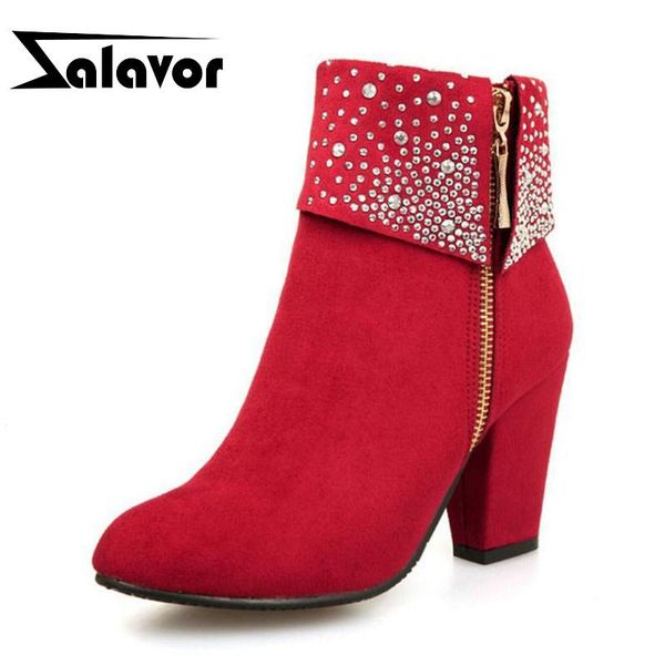 boots zalavor big size 32- 43 winter women fashion thick high heels crystal autumn ankle for shoes blue red, Black
boots zalavor big size 32- 43 winter women fashion thick high heels crystal autumn ankle for shoes blue red, Black