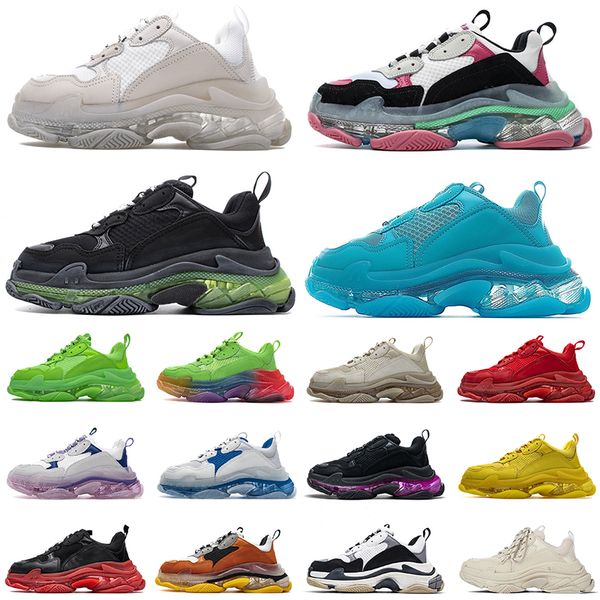authentic triple s scarpe crystal bottoms mens womens casual shoes luxury designer paris 17fw sneakers vintage dad platform women flats trai, Black
authentic triple s scarpe crystal bottoms mens womens casual shoes luxury designer paris 17fw sneakers vintage dad platform women flats trai, Black