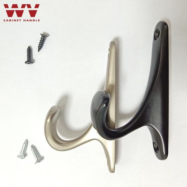 robe hooks matte black coat wall mounted for hat dual prong retro hanger with screws cloth hook decoration hardware 8011
robe hooks matte black coat wall mounted for hat dual prong retro hanger with screws cloth hook decoration hardware 8011