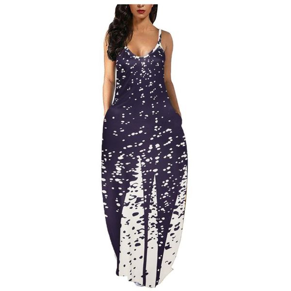 casual dresses 2021 dress women with pocket summer loose plus size long maxi vestidos de mujer, Black;gray
casual dresses 2021 dress women with pocket summer loose plus size long maxi vestidos de mujer, Black;gray