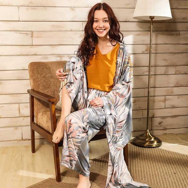 womens sleepwears spring amp summer ladies cardighn vest shorts pants 4pcs pajamas set banmboo leaves print women sleepwear soft loose, Black;red
womens sleepwears spring amp summer ladies cardighn vest shorts pants 4pcs pajamas set banmboo leaves print women sleepwear soft loose, Black;red