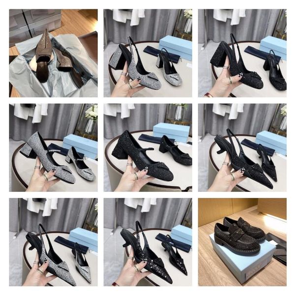 satin heeled sandals women slides sling-back pumps designer luxury lady slippers with crystals outdoor shoes, Black
satin heeled sandals women slides sling-back pumps designer luxury lady slippers with crystals outdoor shoes, Black