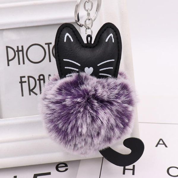 keychains pu leather cute kitten key button imitation otter fur ball pendant lady bag plush doll, Silver
keychains pu leather cute kitten key button imitation otter fur ball pendant lady bag plush doll, Silver