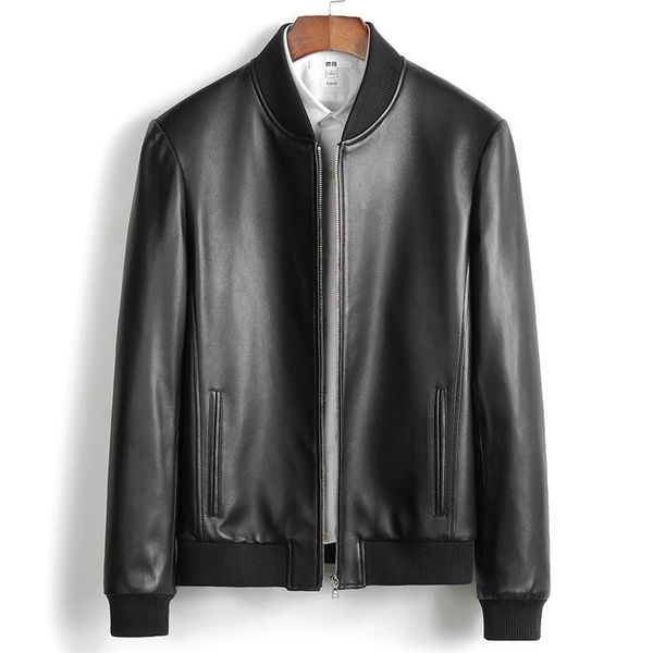 haining leather jacket men's baseball fashion 2021 spring and autumn locomotive sheep thin & faux, Black
haining leather jacket men's baseball fashion 2021 spring and autumn locomotive sheep thin & faux, Black