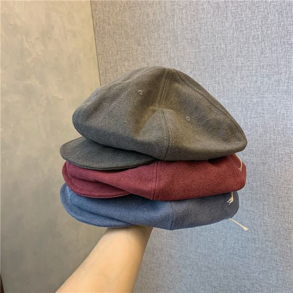 designer british octagonal male, female, casual, versatile, painter's hat, washed and imitated old newspaper children's hat, Blue;gray
designer british octagonal male, female, casual, versatile, painter's hat, washed and imitated old newspaper children's hat, Blue;gray