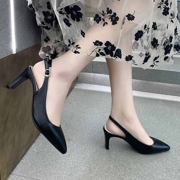 baotou sandals women's high-heeled stiletto heel buckle korean style single shoes women 2021 summer fashion, Black
baotou sandals women's high-heeled stiletto heel buckle korean style single shoes women 2021 summer fashion, Black