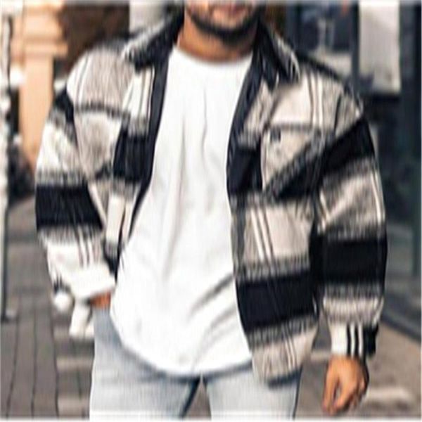 european american spring autumn men's youth style casual lapel color matching all-match plaid jacket clothes jackets, Black;brown
european american spring autumn men's youth style casual lapel color matching all-match plaid jacket clothes jackets, Black;brown