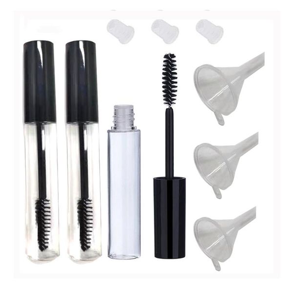 storage bottles & jars 3ml 10ml 3pcs empty mascara tube eyelash cream vial liquid bottle cosmetic container with leakproof black cap contain
storage bottles & jars 3ml 10ml 3pcs empty mascara tube eyelash cream vial liquid bottle cosmetic container with leakproof black cap contain