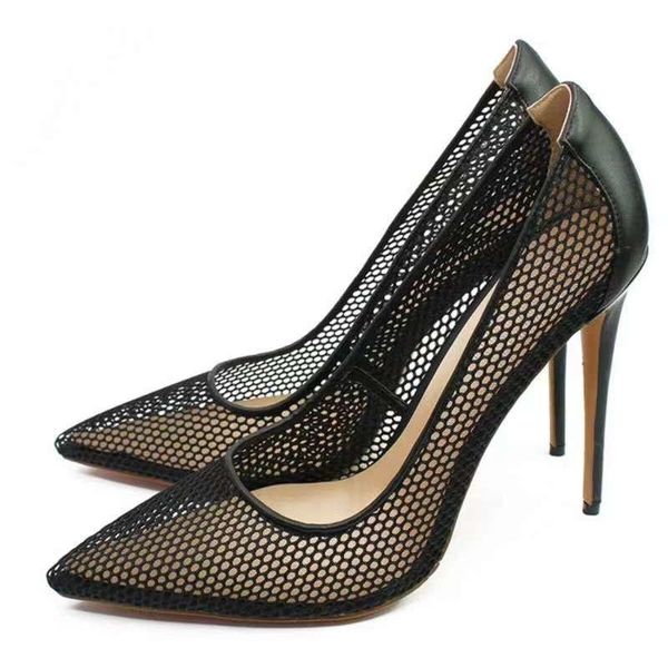 dress shoes women's summer mesh pointed toe black hollow outs brand women single thin pumps high heels sandalias femininas
dress shoes women's summer mesh pointed toe black hollow outs brand women single thin pumps high heels sandalias femininas