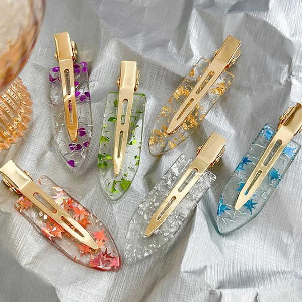 simple seamless women acetate sheet no bend bangs clip duckbill clip hairpins hair styling tool, Golden;silver
simple seamless women acetate sheet no bend bangs clip duckbill clip hairpins hair styling tool, Golden;silver