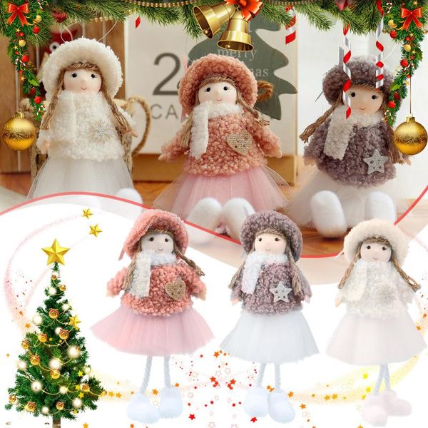christmas decorations 2022 navidad plush hat angel pendant 1/3pcs net yarn santa claus hanging ornaments xmas tree decor
christmas decorations 2022 navidad plush hat angel pendant 1/3pcs net yarn santa claus hanging ornaments xmas tree decor