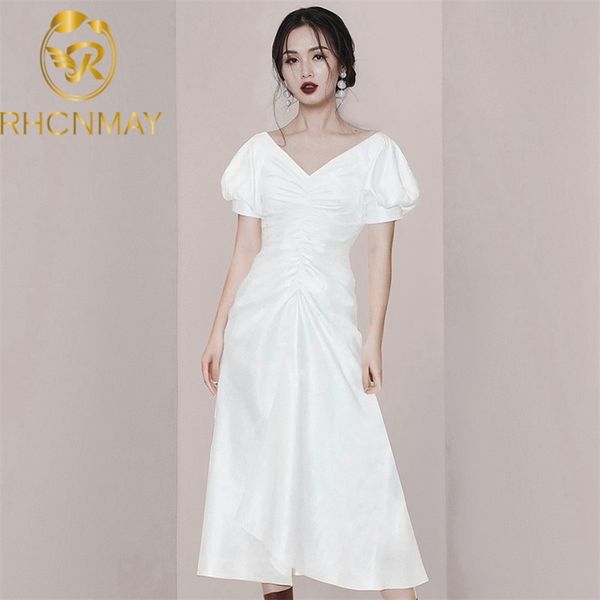 casual elegant women v-neck white dress summer fashion short sleeve french vintage party 210506, Black;gray
casual elegant women v-neck white dress summer fashion short sleeve french vintage party 210506, Black;gray
