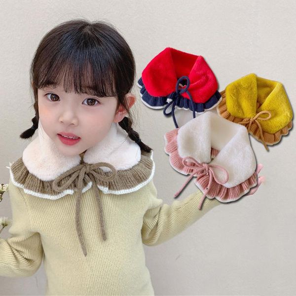 scarves baby girls knitted soft plush scarf shawl collar kids neckwear autumn winter children solid color clothing accessories, Blue;gray
scarves baby girls knitted soft plush scarf shawl collar kids neckwear autumn winter children solid color clothing accessories, Blue;gray