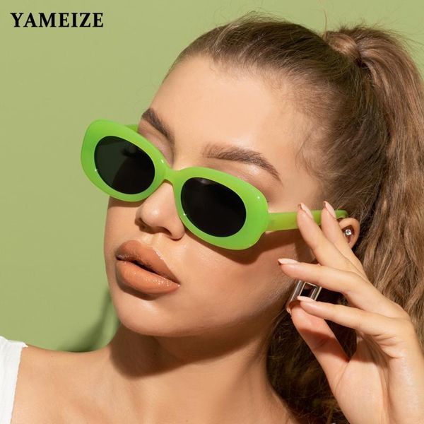 sunglasses vintage oval women fluorescent green punk sun glasses female ladies eyewear gafas de sol hombre, White;black
sunglasses vintage oval women fluorescent green punk sun glasses female ladies eyewear gafas de sol hombre, White;black