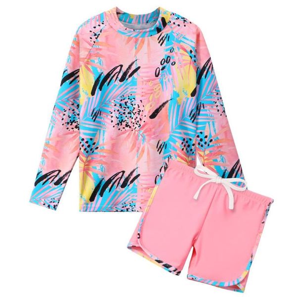 one-piece suits baohulu long sleeve swimsuit for girls upf50+ print swimwear girl 2 pcs swimming suit kids teens rash guard beachwear sh
one-piece suits baohulu long sleeve swimsuit for girls upf50+ print swimwear girl 2 pcs swimming suit kids teens rash guard beachwear sh