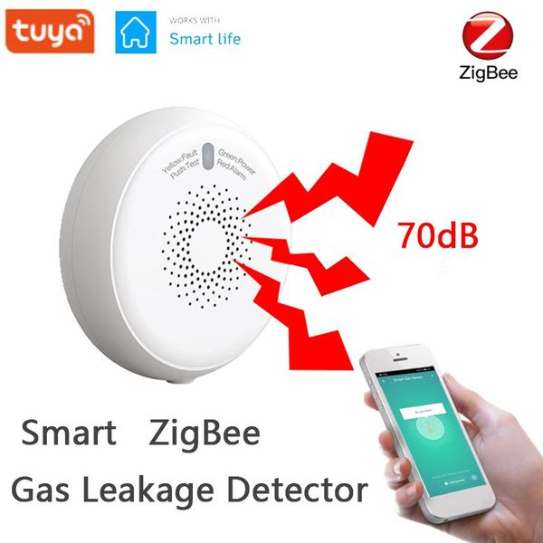 smart home control zigbee gas leakage detector combustible sensor tuya 70db security alarm system life app remotel
smart home control zigbee gas leakage detector combustible sensor tuya 70db security alarm system life app remotel