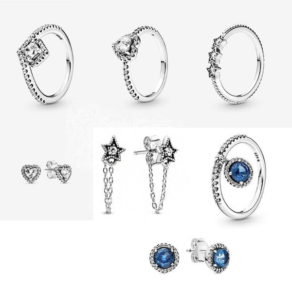 stud 100% 925 sterling silver heart-shaped blue round glitter earrings suitable for diy women's original fashion jewelry gifts, Golden;silver
stud 100% 925 sterling silver heart-shaped blue round glitter earrings suitable for diy women's original fashion jewelry gifts, Golden;silver