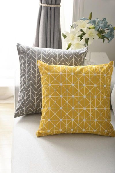 cushion/decorative pillow mylb geometric grid decorative cushion 45x45 cm cotton and sofa yellow grey white
cushion/decorative pillow mylb geometric grid decorative cushion 45x45 cm cotton and sofa yellow grey white
