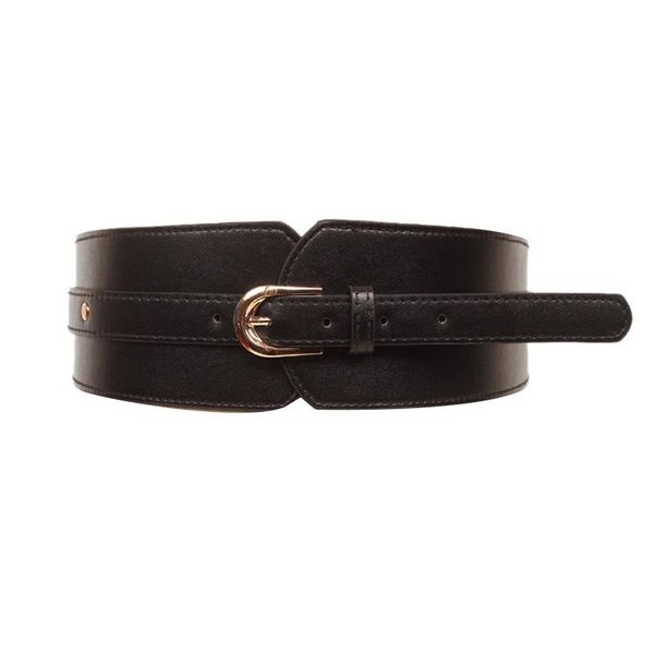 belts leather high belt ladies retro buckle versatile elastic wide casual waist seal decoration (black), Black;brown
belts leather high belt ladies retro buckle versatile elastic wide casual waist seal decoration (black), Black;brown