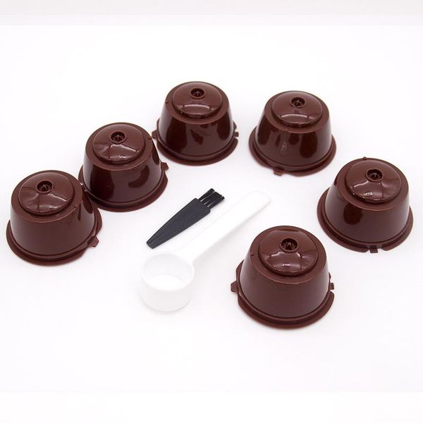 coffee filters 6 pieces/set filter cup reusable multi-color accessories spoon brush portable kitchen tools
coffee filters 6 pieces/set filter cup reusable multi-color accessories spoon brush portable kitchen tools