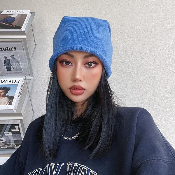 stingy brim hats womengaga autumn winter with ski hat warm curled cold versatile wool knitted casual korean kawaii women e55x, Blue;gray
stingy brim hats womengaga autumn winter with ski hat warm curled cold versatile wool knitted casual korean kawaii women e55x, Blue;gray