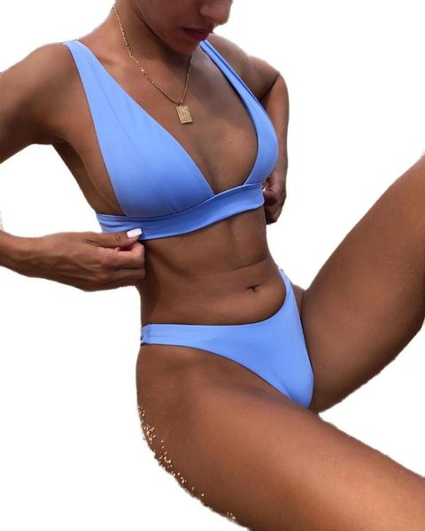 women's swimwear limited edition 2021 summer beach party super bikini triangle swimsuit, White;black
women's swimwear limited edition 2021 summer beach party super bikini triangle swimsuit, White;black